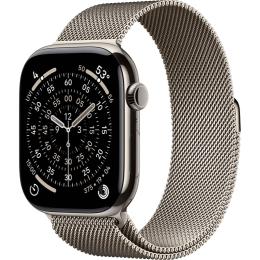 Смарт-годинник Apple Watch Series 11 GPS + Cellular 46mm Natural Titanium Case with Natural Milanese Loop M/L (MFD04)