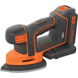 Вибрационная шлифмашина Black+Decker BDCDS18