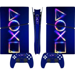 Наклейки для консоли DK Console Skin Sticker для PS5 Slim Digital (0231)