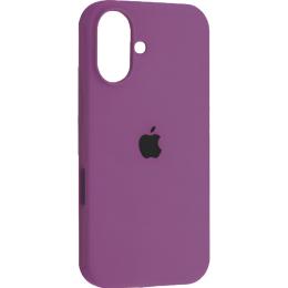 Чохол Silicone Case для Apple iPhone 16 Grape AA