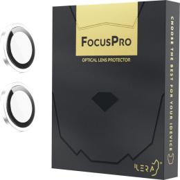 Захисне скло на камеру iLera FocusPro Lens для Apple iPhone 16/16 Plus White (iLFPW16)