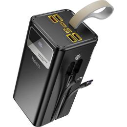 Внешний аккумулятор Hoco DB58B Plentiful 50000mAh 22.5W Black