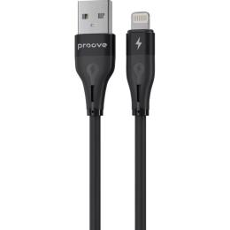 Кабель Proove Soft Silicone USB-A to Lightning 1m Black (CCSO20001101)
