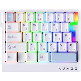Клавиатура Ajazz AK029 Ice lsland Magnetic Switch White/Blue (AK029-I-WB)