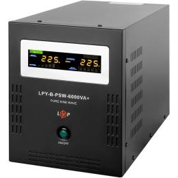 Джерело безперебійного живлення (ДБЖ) LogicPower LPY-B-PSW-6000VA+ 4200Вт 10A/20A (6615)
