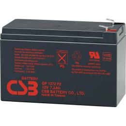 Акумулятор CSB AGM 12V (12V/7.2Ah/86.4Wh) (GP1272F2-B)