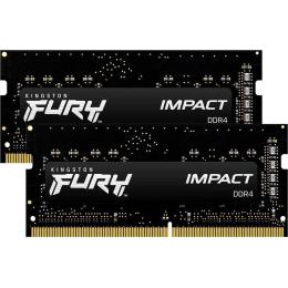 Модуль пам'яті SO-DIMM DDR4 Kingston FURY Impact 2x16GB 3200MHz (KF432S20IBK2/32)