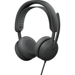 Компьютерная гарнитура Logitech Zone Wired 2 for Business USB-A/C Graphite (981-001618)