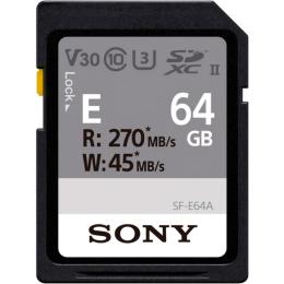 Карта пам'яті Sony SDXC Entry 64GB C10 UHS-II U3 V30 (SFE64A.ET4)