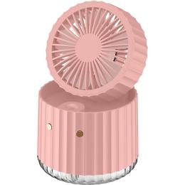 Портативний вентилятор Epik Rapid Cooling 3in1 Pink
