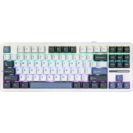 Клавіатура Aula F87 Gasket Greywood V3 Switch White (6948391208602)
