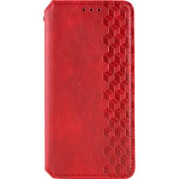 Чохол-книжка GETMAN Cubic Case для Redmi Note 13 4G Red