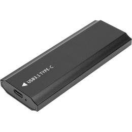 Зовнішня кишеня PowerPlant NVMe/SATA M.2 SSD to USB 3.1 Black (HC380459)