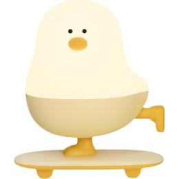Нічний світильник DK L63 Chicken on a Skateboard White-Yellow
