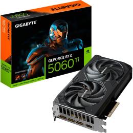 Видеокарта Gigabyte GeForce RTX 5060 Ti Windforce OC 16G (GV-N506TWF2OC-16GD) EU