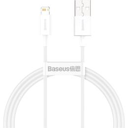 Кабель Baseus Superior USB-A to Lightning 0.25m White (CALYS-02)