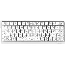 Клавиатура Ajazz x NacodeX NK68 V2 Red Switch White (NK68-V2-R-S-W)