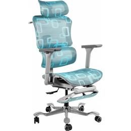 Офисное кресло GT Racer B-542 Gray/Blue