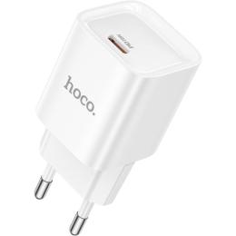 Сетевое зарядное устройство Hoco C146A Charm PD20W White (6942007630245)