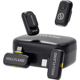 Микрофонная радиосистема Hollyland LARK A1 Combo 2TX + RX/Lightning + RX/USB-C Space Gray
