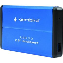 Зовнішня кишеня Gembird 2.5" USB 3.0 Blue (EE2-U3S-2-B)