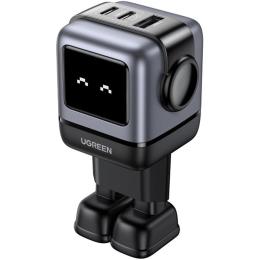 Сетевое зарядное устройство Ugreen Uno CD361 Robot GaN Fast Charger 65W (25685)
