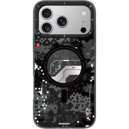 Чехол YoungKit Camouflage with Magnetic Ring для Apple iPhone 17 Pro Max Shadow Camo