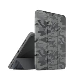Чехол-книжка Blueo Ape Case with Leather Sheath Camo для Apple iPad Pro 12.9` (2020-2021) Grey