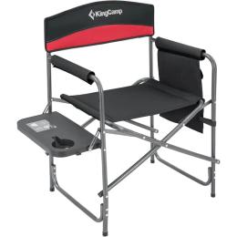 Складаний стілець KingCamp Folding Director Chair Black/Red (2248.65.51)