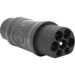 Адаптер-переходник для зарядки электромобиля Voltronic Type2 - GBT 7Pin 380V Black (Type2-GBT-7P)