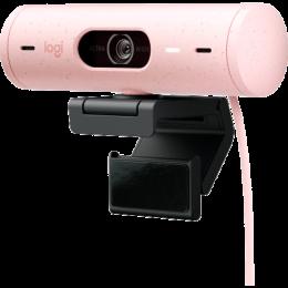 Веб-камера Logitech BRIO 500 Rose (960-001421)