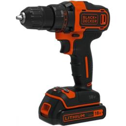 Дриль-шуруповерт Black+Decker BDCDD186KB