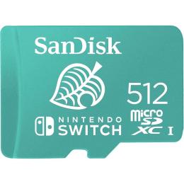 Карта памяти SanDisk microSDXC 512 GB A1 UHS-I Ultra for Nintendo Switch (SDSQXAO-512G-GNCZN)