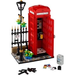 Конструктор LEGO Ideas Червона лондонська телефонна будка (21347)