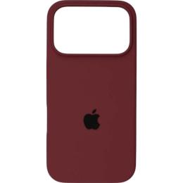Чохол Silicone Case для Apple iPhone 17 Pro Plum AA