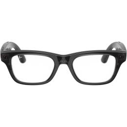 Смарт-очки Ray-Ban Meta Blayzer Optics Gen 2 Standard Transparent Black Frame/Demo Lens (RW7001 8526 50-19)