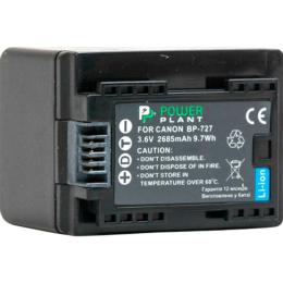 Аккумулятор PowerPlant BP-727 для Canon (DV00DV1386)