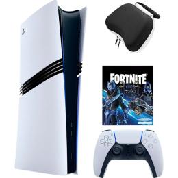 Игровая консоль Sony PlayStation 5 Pro 4TB + Fortnite Cobalt Star Bundle with Controller Case CUSTOM