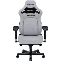 Геймерське крісло Anda Seat Kaiser 4 XL Linen Fabric Ash Gray (AD12YDDC-XLL-20-G-CF)