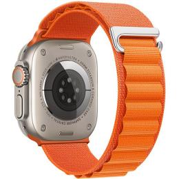 Ремінець Hoco WA20 Alpine Loop Nylon Strap для Apple Watch 38/40/41mm Orange