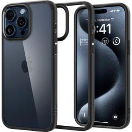 Чохол Spigen Ultra Hybrid Case для Apple iPhone 15 Pro Matte Black (ACS06713)