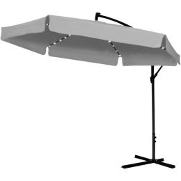 Садова парасоля GardenLine GAO5316 Banana з LED підсвіткою Gray