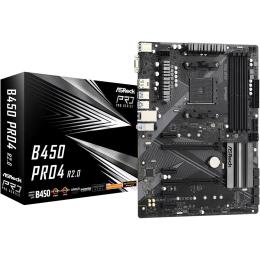 Материнська плата ASRock B450 Pro4 R2.0