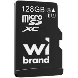 Карта памяти Wibrand microSDXC 128GB Class 10 UHS-I A1 V30 (WICDHU3/128GB)