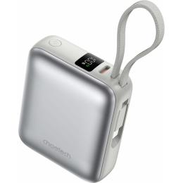 Внешний аккумулятор Choetech Magnetic Wireless B832-GO 10000mAh 35W Silver