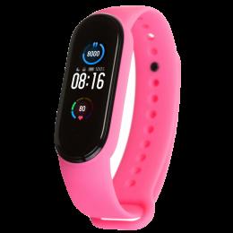 Ремінець ArmorStandart для Xiaomi Mi Band 7/6/5 New Style (Barbie Pink)