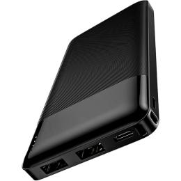 Зовнішній акумулятор Hoco J72 Easy Travel 10000mAh 10W Black (738370)