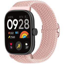 Ремінець ArmorStandart Braided Solo Loop для Xiaomi Mi Band 8 Pro/9 Pro / Redmi Watch 4/5 Pink Sand (ARM73984)
