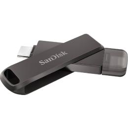 USB флеш-накопичувач SanDisk iXpand Luxe 64GB Lightning + USB-C Black (SDIX70N-064G-GN6NN)