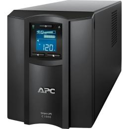 Источник бесперебойного питания (ИБП) APC Smart-UPS C 1000VA 230V LCD IEC (SMC1000IC)